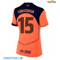 Camisa de time de futebol Barcelona Andreas Christensen #15 Replicas 3º Equipamento Feminina 2025-26 Manga Curta